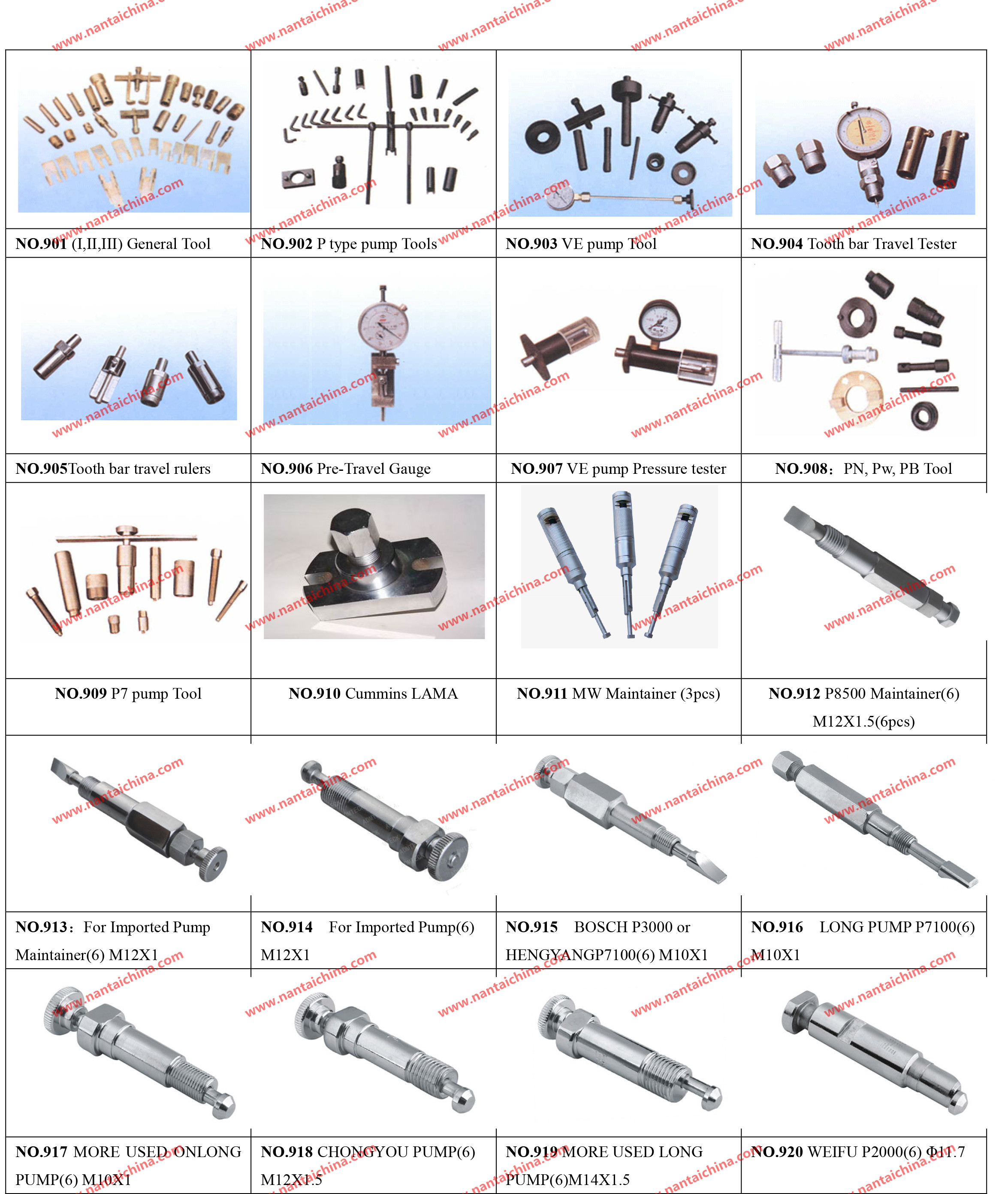 Quality Inspection for Used For Hyundai Turbo - tools-1 – Taian Nantai