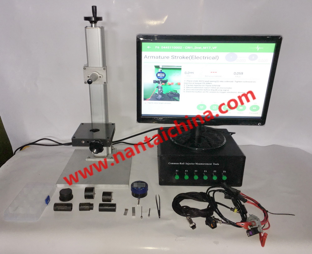 China Cheap price Common Rail Injector Pump Tester - CRM100B common rail injector stage 3 tools – Taian Nantai